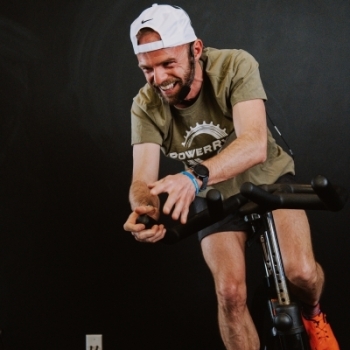 Josh on bike